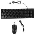 thumbnail image 4 of ORDDIART Wired Keyboard And Mouse Set Black ABS For Typing 1 Set, 4 of 8