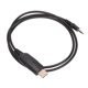 thumbnail image 5 of Cable de programación Cable de frecuencia de escritura USB estable de 3,5 mm/0,14 pulgadas para EVX‑216 EVX‑530 EVX‑531 EVX‑534 EVX‑539 CT‑106, 5 of 5