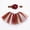 Colorful, variant on Fits Standard 23in Yard Goose Figurines, Water-Resistant Windproof Puffy Skirt Costume Set, Weatherproof Durable Outfit for Outdoor Patio/Garden/Yard/Lawn and Year-Round Exterior Decoration, Pink1
