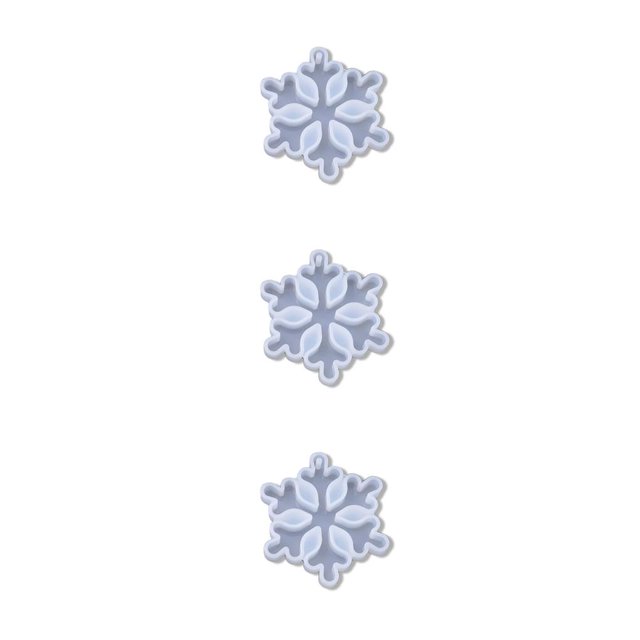 Accesorio de molde de silicona de copo de nieve Toystoory Tipo 1 CBP362522