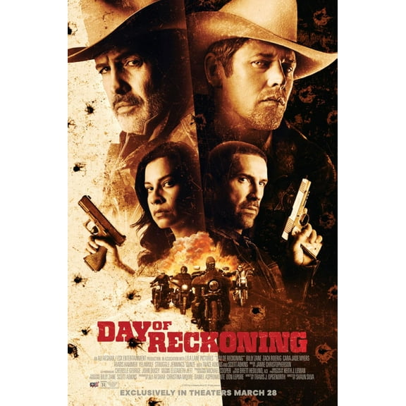 Day of Reckoning (2025) Western,Action D v D