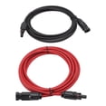 thumbnail image 4 of Solar Extension Cable, Environmental Protection Copper Wire Structure Long Service Life Stable Black Red Solar Panel Extension Cable  For Photovoltaic Connector, 4 of 8