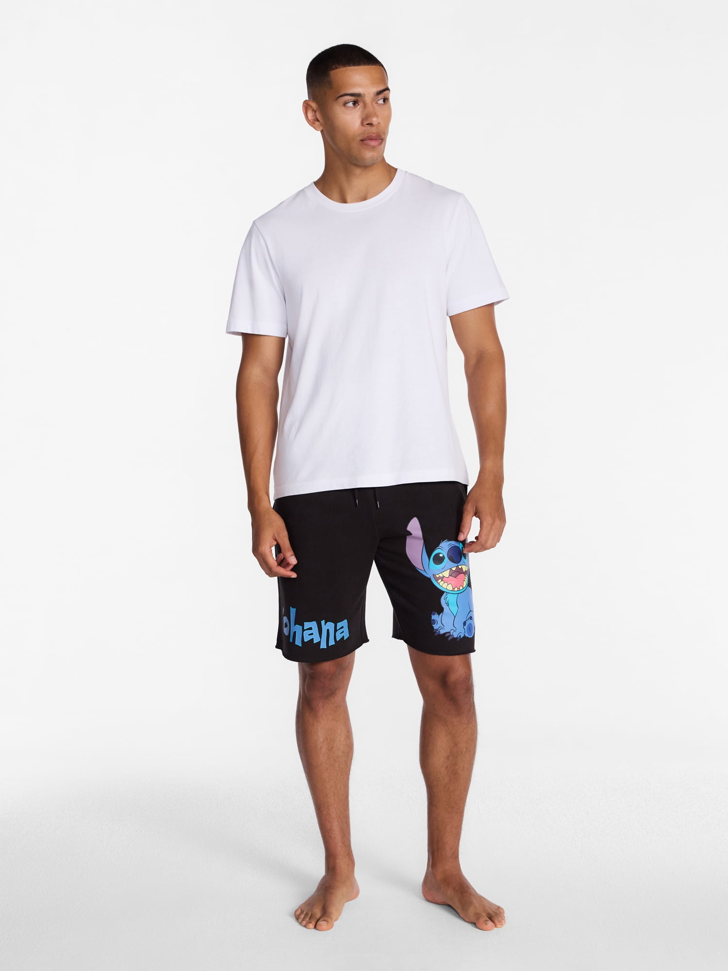 Lilo and Stitch Men's Sleep Shorts, Sizes S-2XL