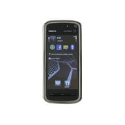 Nokia 5800 - Navigation Edition - 3G smartphone - microSD slot - LCD display - 3.2" - 640 x 360 pixels - rear camera 3.2 MP - black, chrome