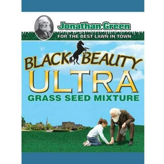 JONATHAN GREEN TURF 10322 2800 sq. ft. Natural Black Beauty Ultra Grass Seed, 7 lb