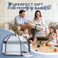 thumbnail image 5 of JoyStone Pop-Up Baby Playpen, 50 x 50 In Foldable Baby Fence for Toddlers, Portable Indoor Outdoor Play Yard with Carry Bag and Stakes, 5 of 9