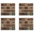 thumbnail image 1 of 80 Pcs 3D Multi Moroccan Self-Adhesive Bathroom Kitchen Wall Stair Tile Sticker,80x tile sticker, 1 of 5