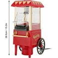 thumbnail image 4 of Red vintage car popcorn maker Home cart electric corn popcorn maker, 4 of 6
