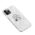thumbnail image 2 of Cameland For 12 Pro Max Clear Ultra Slim Soft Electroplated Frame Case Ring Stand, 2 of 2