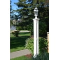 thumbnail image 1 of Mayne 5838-BK Liberty Lamp Post Decorative Post Only, White, 1 of 4