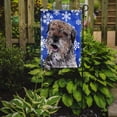thumbnail image 2 of Carolines Treasures SC9599GF Border Terrier Blue Snowflake Winter Flag Garden Size, 2 of 3