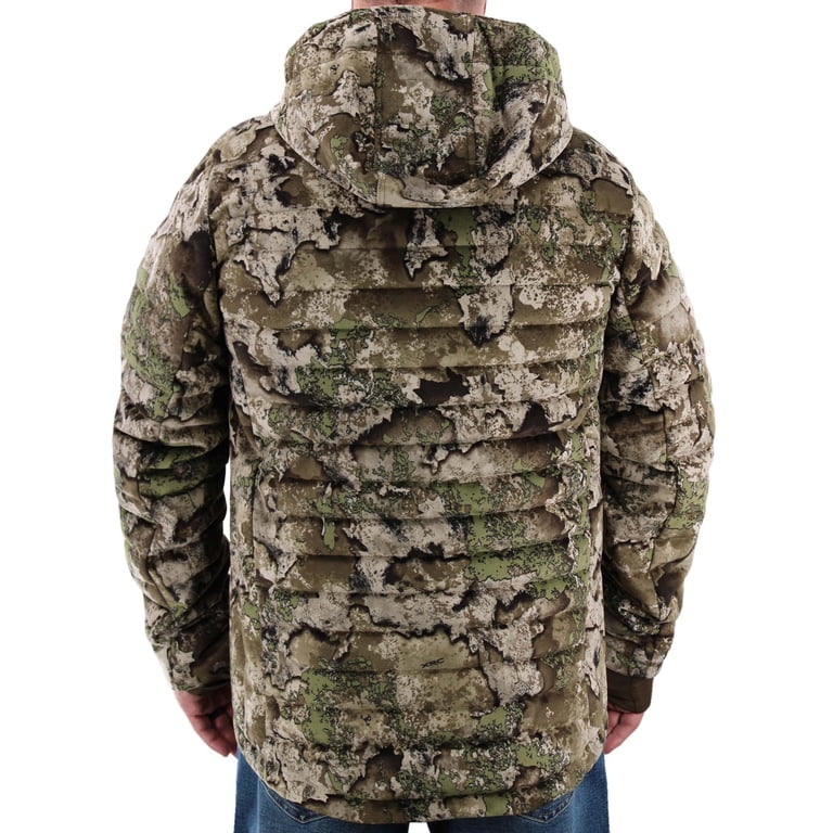 Tekari Men's Adrenaline TrueSuede Hunting Jacket, Camo, Small