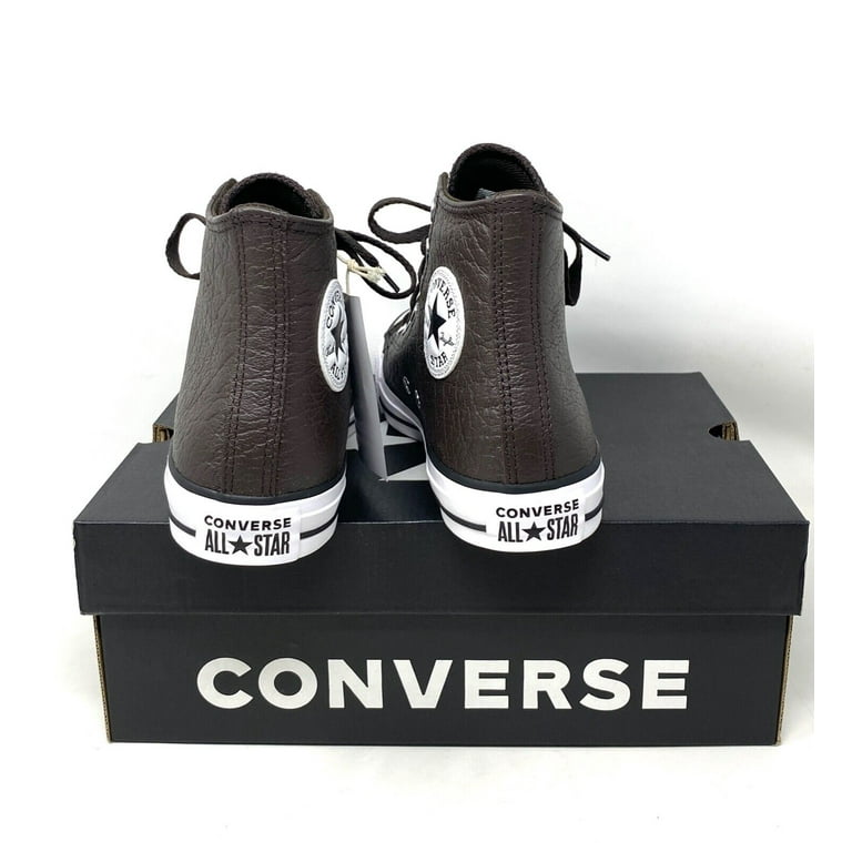 Converse Chuck Taylor All Star High Brown Leather Sneakers A01461C Walmart