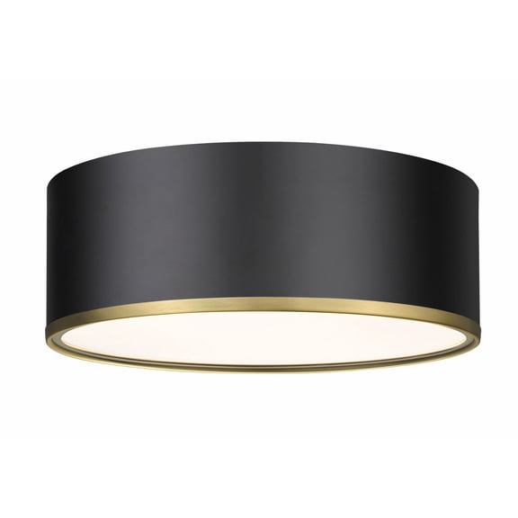 2303F3-MB-RB-Z-Lite-Arlo - 3 Light Flush Mount