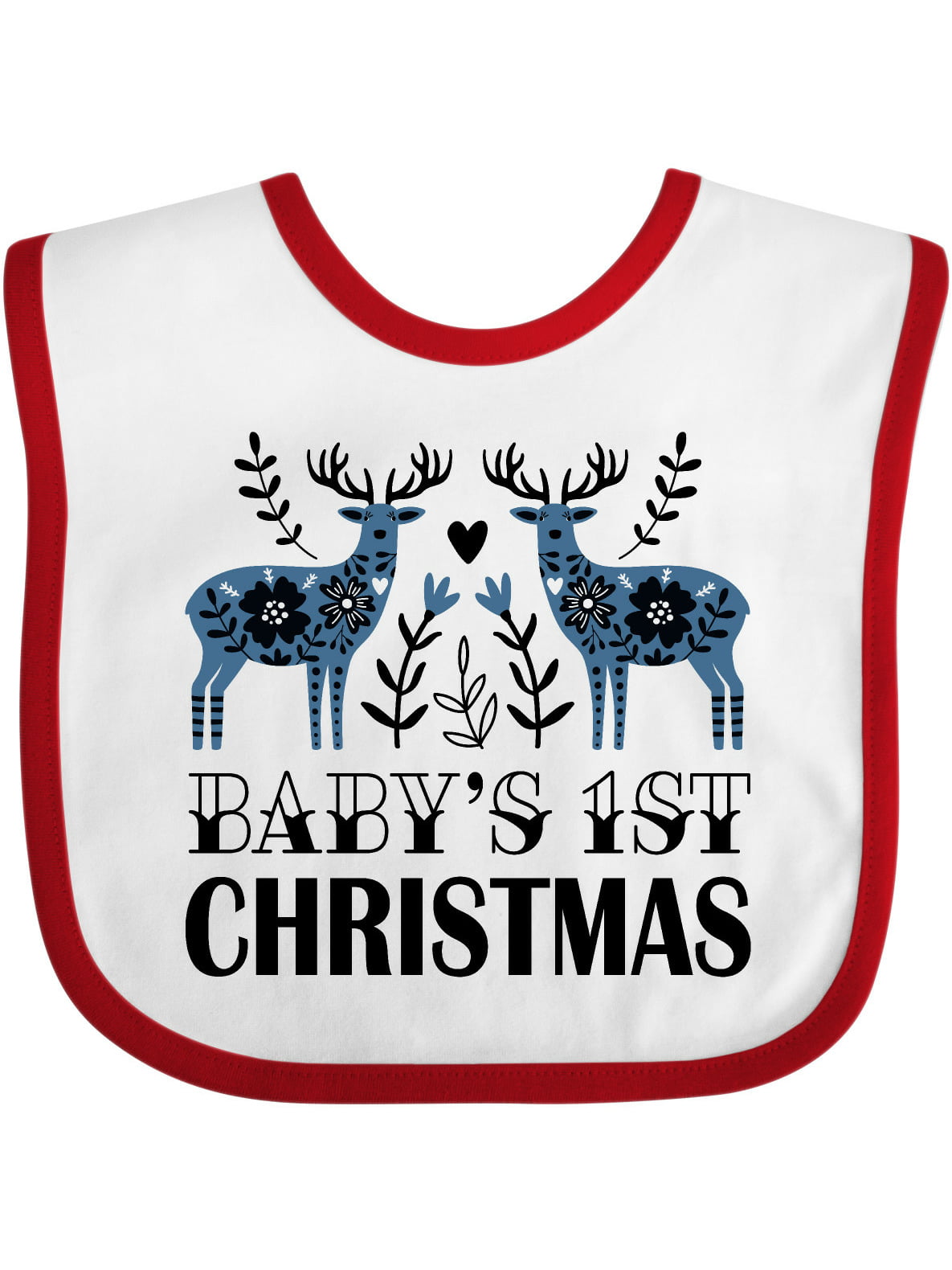 bibs & muslins. My First Christmas Reindeer baby bodysuits 
