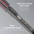 thumbnail image 1 of Conair BC2NWTP InfinityPro 1Nano Tourmaline Ceramic Hot Brush, 30-Second Heat-up, 395°F Heat Setting, Uniform Heat Recovery System, Extra-smooth Ceramic Surface, 5 Temperature Settings, Auto-off, 1 of 2