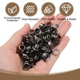 thumbnail image 4 of Uxcell 100 conjuntos de ojales de 6 mm 1/4 pulgadas kit de ojales de latón con arandelas para tela, cortinas, lonas, cinturones de cuero, zapatos, bolsas DIY, negro, 4 of 7