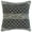Gray/Black, variant on Ox Bay Marlee Gray/Black Diamond Striped Cotton Blend Adult Decorative Throw Pillow