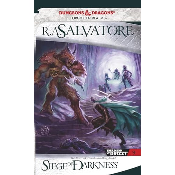 Pre-Owned Siege of Darkness: The Legend of Drizzt (Mass Market Paperback) 0786948698 9780786948697