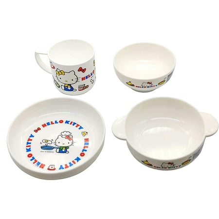 Hello Kitty Tableware 4 piece set