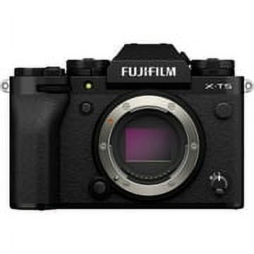 Fujifilm - X-T5 Mirrorless Camera (Body Only) - Black