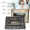 thumbnail image 2 of Metal Wire Puzzle Set of 20 with Pouch - Brain Teaser Puzzles for IQ Testing and Disentanglement - Interlock Games for Parties and Gatherings, 2 of 7
