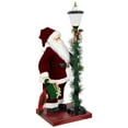 thumbnail image 4 of Northlight Animated and Musical Santa Claus Figure with Lighted Lamppost and Christmas Stocking -, 4 of 5