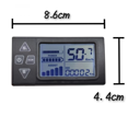 thumbnail image 5 of 24v/36v/48v S861 Lcd Ebike Display Dashboard Compatible with Electric Bike Bldc Controller Control Panel(6pin) gt, 5 of 5