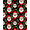 Black, Pattern 4, variant on ODIKA 2x3 Machine Washable Non-Slip Area Rug, Heritage Inspired Yuletide Bearded Elf Decorative Front Entry High Traffic Rug, Red, 737727