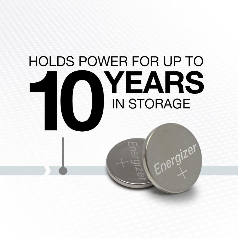 Energizer CR2025 Coin Batteries (2 Pack), 2025 3V Lithium Batteries, Long-Lasting Power Compatible with Key Fobs, Watches and more