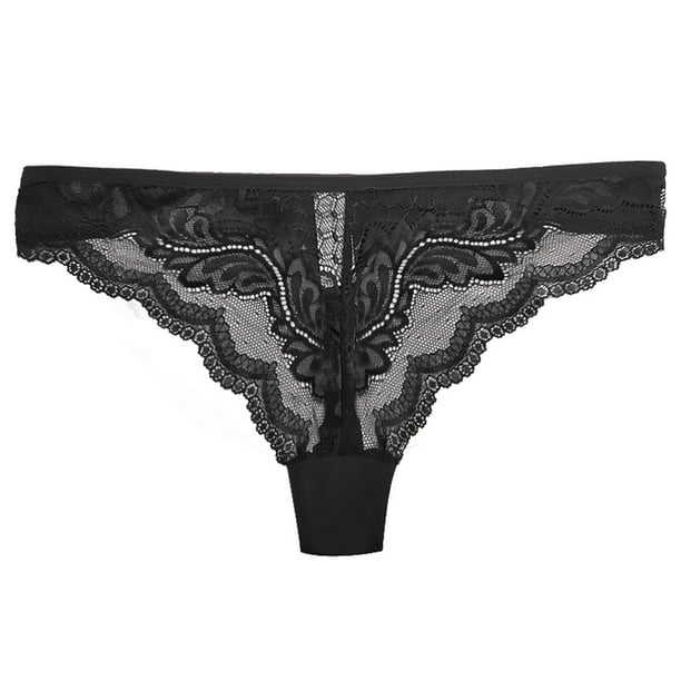 ESSSUT Underwear Womens Women Sexy Lace Underwear Lingerie Thongs Panties  Ladies Hollow Out Underwear Underpants Lingerie For Women S 