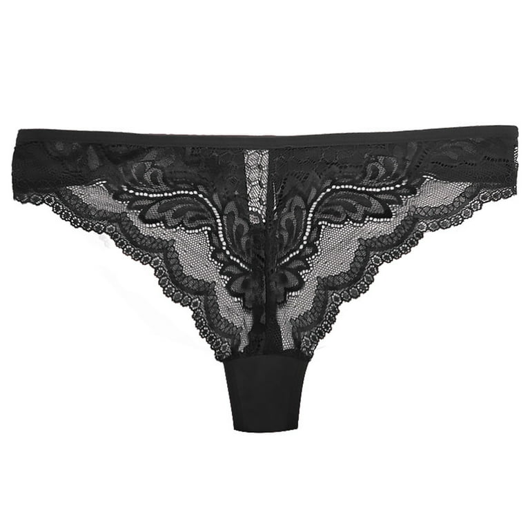 HUPOM Breathable Underwear For Women Underwear For Women In Clothing Briefs  Leisure Tie Seamless Waistband Gray L 