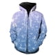 thumbnail image 1 of Sudadera con capucha y cremallera para hombre, diseño de copos de nieve de invierno, estilo urbano, para adolescentes, informal, de primavera, estilo Harajuku, con estampado 3D y capucha., 1 of 6
