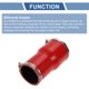 thumbnail image 4 of Tubería de silicona automotriz 2.99" a 2.48" (76mm - 63mm) ID 4 capas intercambiador de calor, 4 of 7