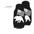 thumbnail image 6 of KAKALAD Bear american flag 7 Car Seat Covers Set Vehicle Front Seats Protector 2 Pcs, 6 of 9