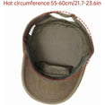 thumbnail image 2 of Huggegwe Casquette Plate pour Hommes Casquette Décontractée Casquette Plate à Visière Réglable Casquette Plate Anti-Soleil Casquette Plate d'Été pour Sports Extérieurs CJB91-127206, 2 of 8