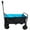 Black-4, variant on Witaxima Mini Folding Wagon Cart with Brake, 150lbs Capacity, 30.31x15.16x36.22in (Assembled), 25x17.5x7in (Folded), Orange & Black for Garden/Beach/Shopping