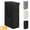 Black, variant on BGTREND Tall & Slim Laundry Hamper with Lid and handles Narrow Laundry Basket Collapsible Dirty Clothes Hamper Portable Laundry Storage Bin Oxford (45L,Gray)