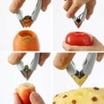 thumbnail image 4 of Strawberry Huller Pineapple Corer Fruit Vegetable Stem Remover Portable Kitchen Gadget, 4 of 6