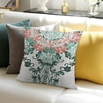 thumbnail image 3 of BANET Throw Pillow Cushion Cover, Soft Colored South Culture Inspired Floral Image, Decorative Square Accent Pillow Case 18x18in, 3 of 5