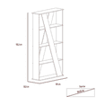 thumbnail image 2 of Biblioteca Librero Organizador Vertical  para Sala u Oficina 186 cm Color Blanco | Excelsior Berlin, 2 of 4