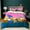 Color4, variant on 3pcs The Simp-sons Bedding Duvet Cover Set with Zipper Closure Soft Light-Weight Quilt Cover Breathable Comforter Set for All Season
