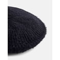 thumbnail image 3 of Scenario Women's Knit Beret, Black, 3 of 3