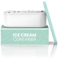 thumbnail image 1 of Recipiente para helado BALCI de 2 litros con tapas de silicona y cuchara, color menta, 1 of 7