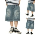 thumbnail image 4 of Shorts Boys Jeans for Boys Denim Fifth Pants Athletic Shorts Shorts for Boys 6-7 Years Summer&nbsp;Clothes, 4 of 9