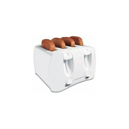 Bagel Smart Toaster Small Appliance, White, 4 Slice - 1 Pkg