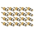 thumbnail image 3 of Noyau de Valve Vapeur, Capacité de Compression Décentrée Non Déformable Compact Résistant à l'Humidité Cuivre pour Climatisation Automobile 20 Pcs pour Détachant de Pneu, 3 of 8