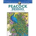 thumbnail image 1 of Creative Haven Peacock Designs Coloring Book, 1 of 6