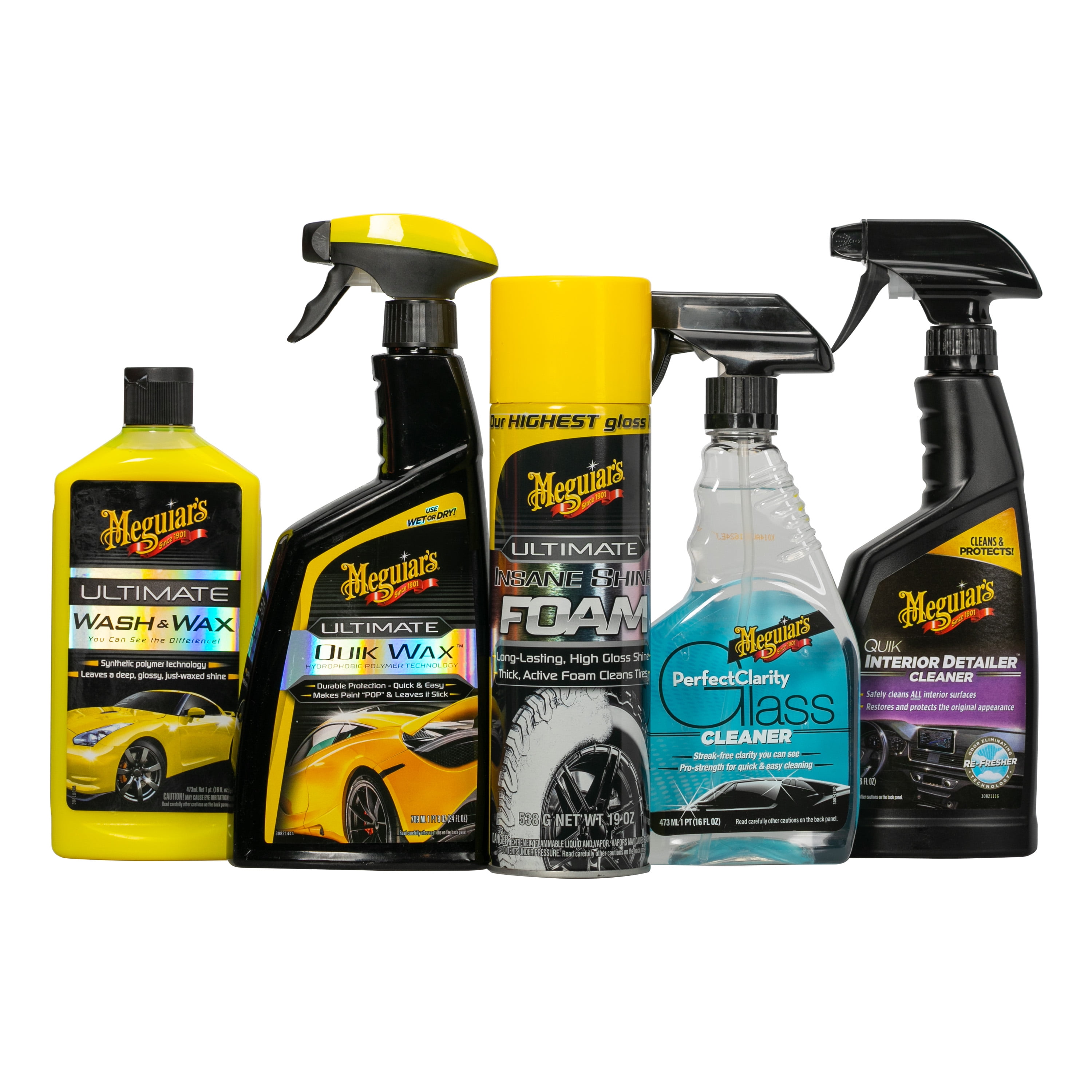 3M Meguiars Canadian Tire 100th Anniversary Special Edition Car Care Bucket  Kit, 5-pc