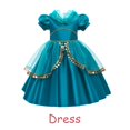 thumbnail image 1 of Aladdin Lámpara Disfraz De Jazmín Princesa Vestido De Malla Niños Niñas Terno Ropa Halloween Regalo De Navidad Cumpleaños De Fiesta, 1 of 4
